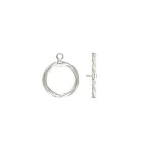 🔗 Toggle and T-Bar Clasp Set - Twist