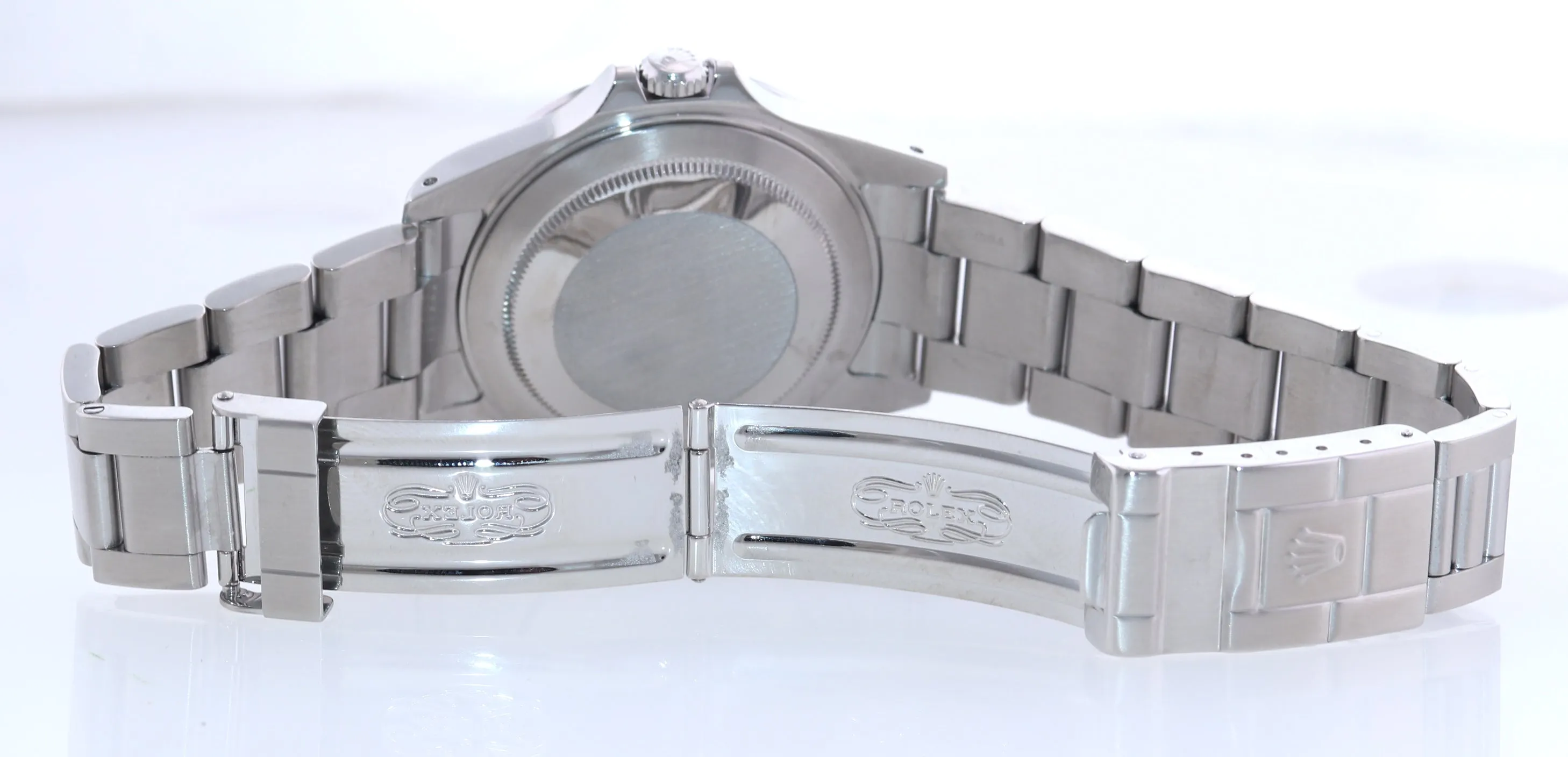 1999 PAPERS Rolex Explorer II 16570 Black Date GMT 40mm Watch Box