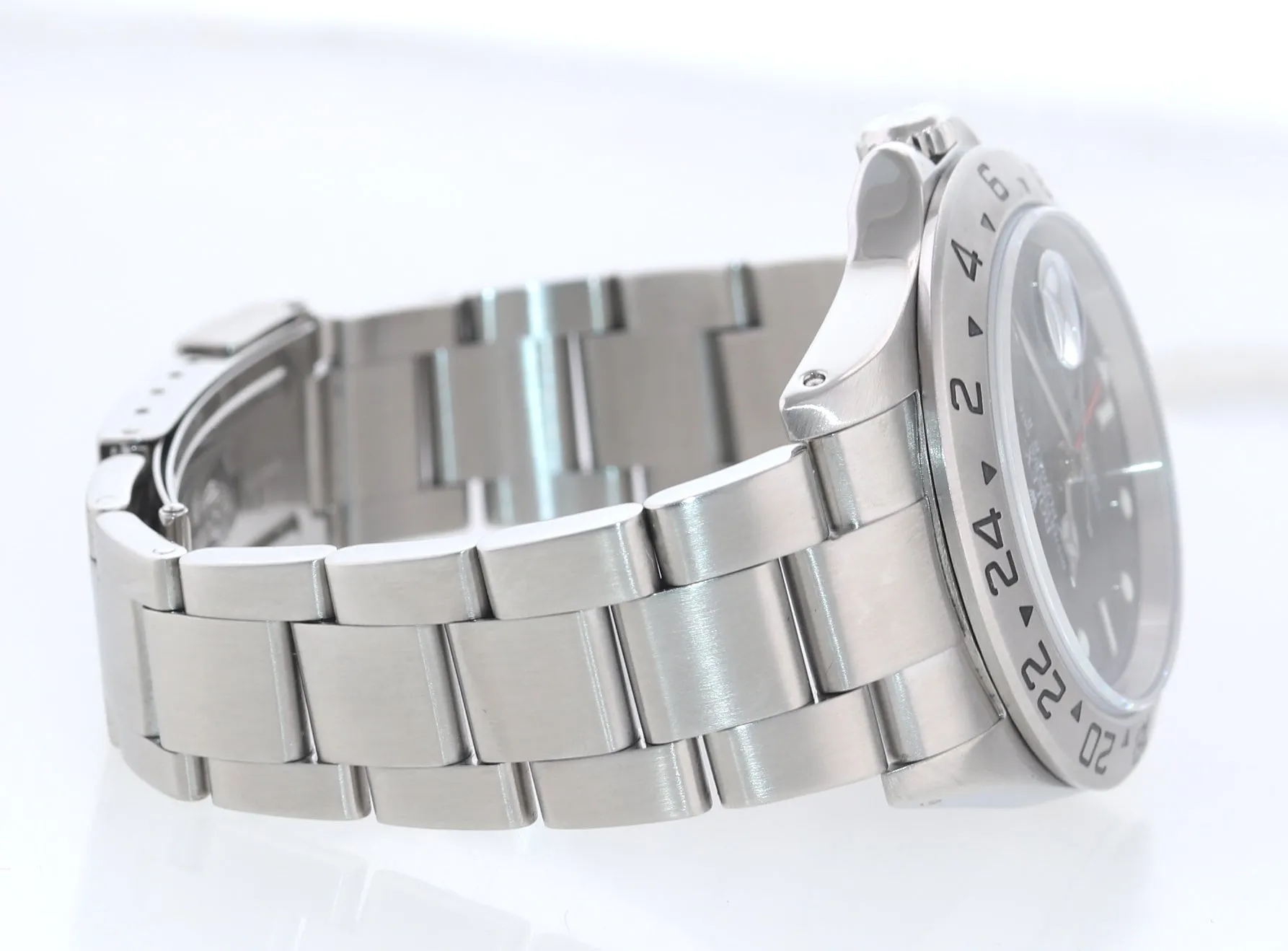 2000 Rolex Explorer II 16570 Black Date GMT 40mm Oyster Watch Box