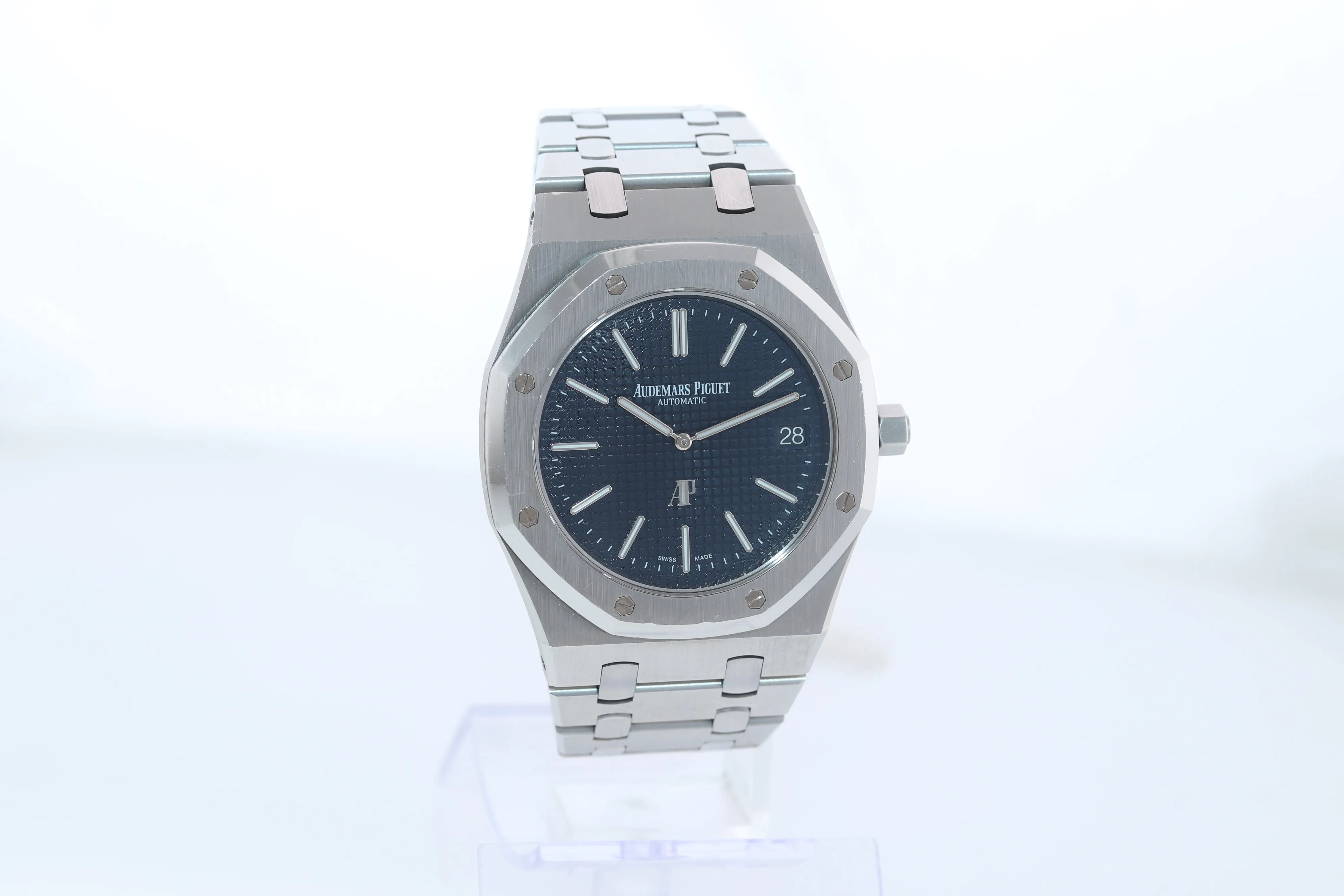 2016 PAPERS Audemars Piguet Royal Oak 15202 Blue Steel 15202ST.OO.1240ST.01