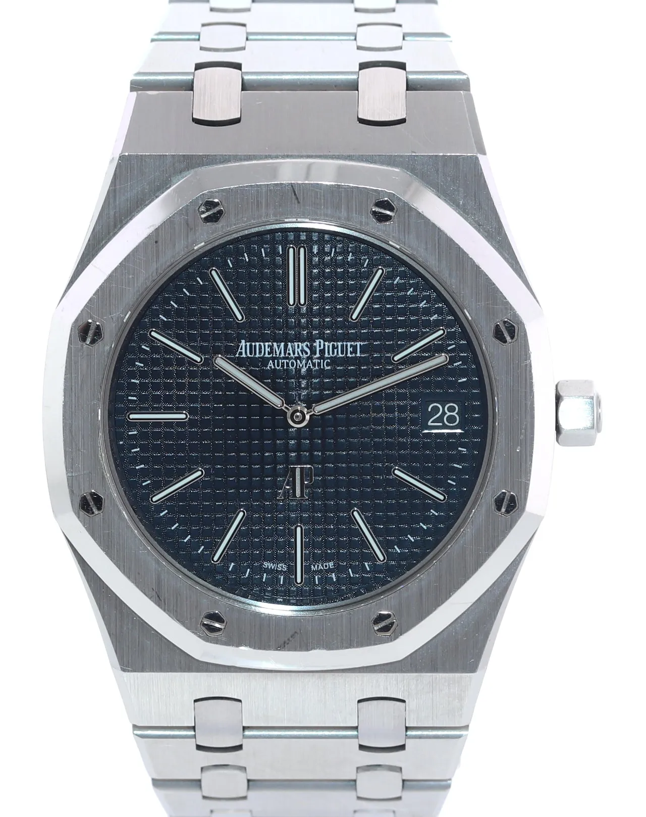 2016 PAPERS Audemars Piguet Royal Oak 15202 Blue Steel 15202ST.OO.1240ST.01