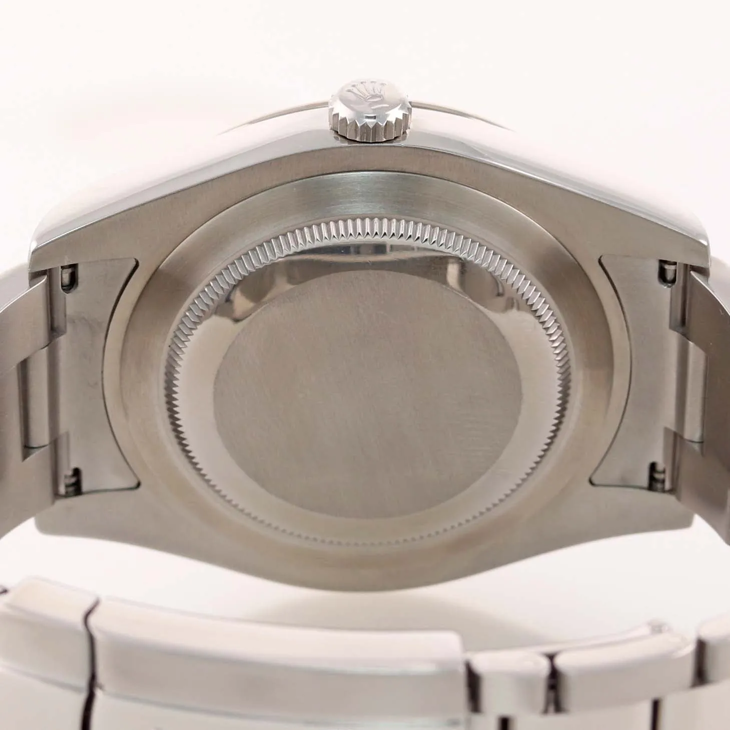 2016 Rolex Datejust 2 Blue Stick 41mm 18k White Gold Fluted Steel 116334 Watch