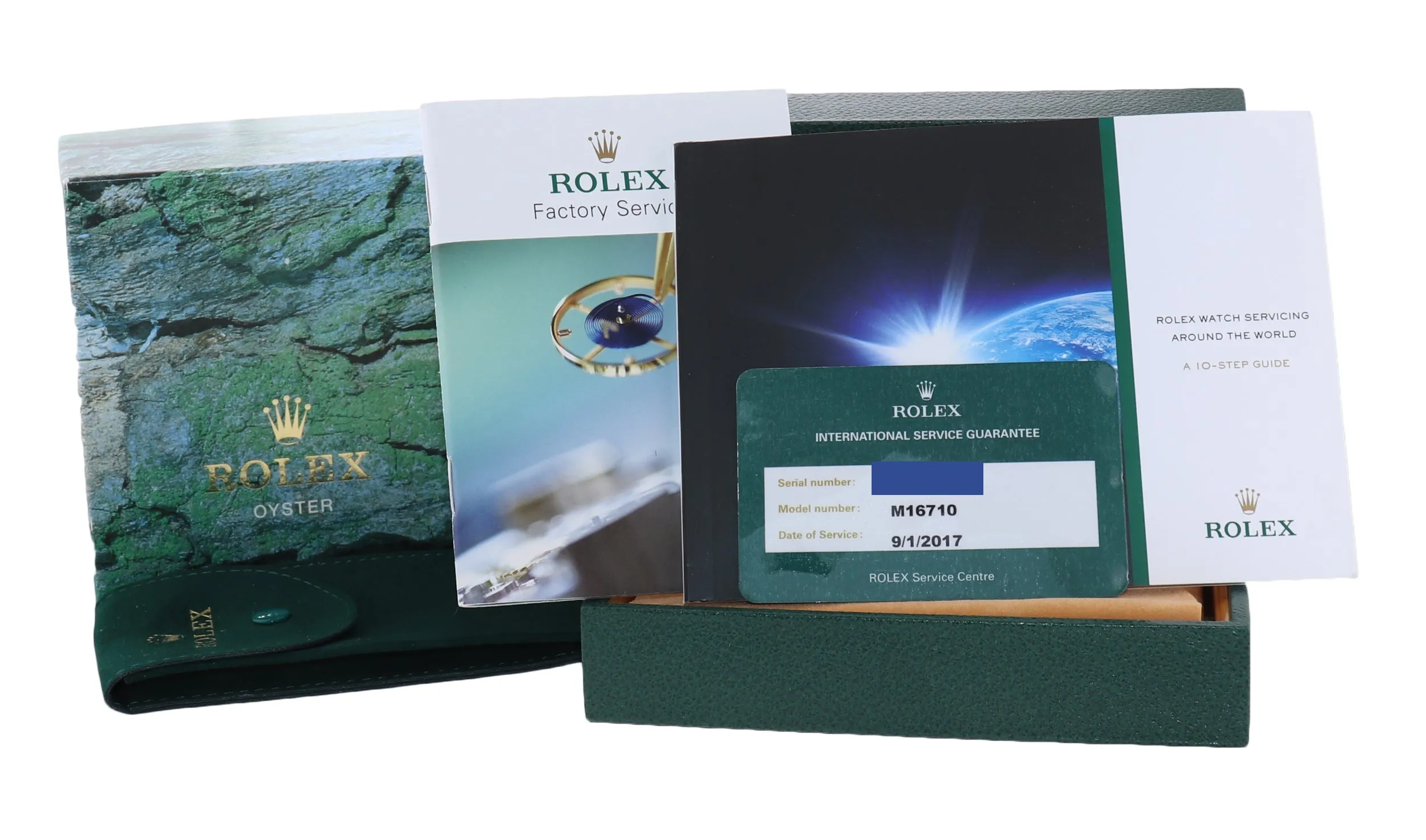 2017 RSC PAPERS Rolex GMT-Master 2 Pepsi Blue Red Steel 40mm 16710 Watch Box