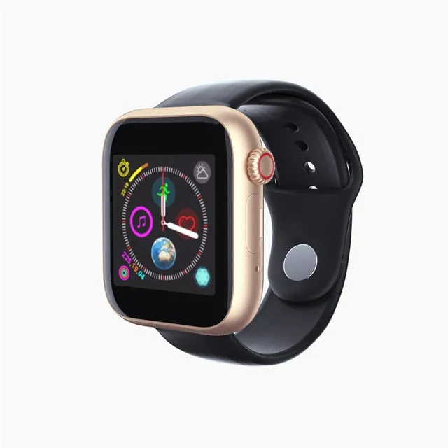 2020 New Smart Watch Sim Card Bluetooth IOS Android Watch Phone Watches Camera Music player Sports Smartwatch PK GT08 DZ09 Q18