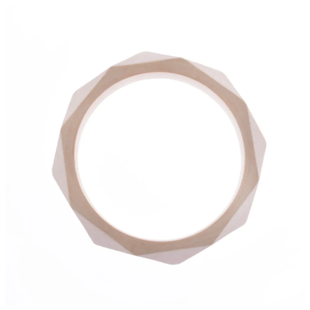 67mm Wooden bracelet Unfinished bangle unpainted bracelet raw wood bangle jewelry wood blanks  2pcs