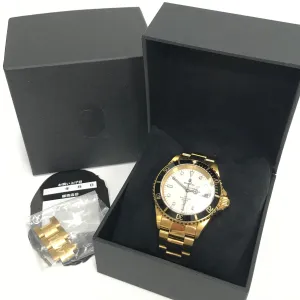 A Bathing Ape Bape Type 1 Bapex Watch Gold