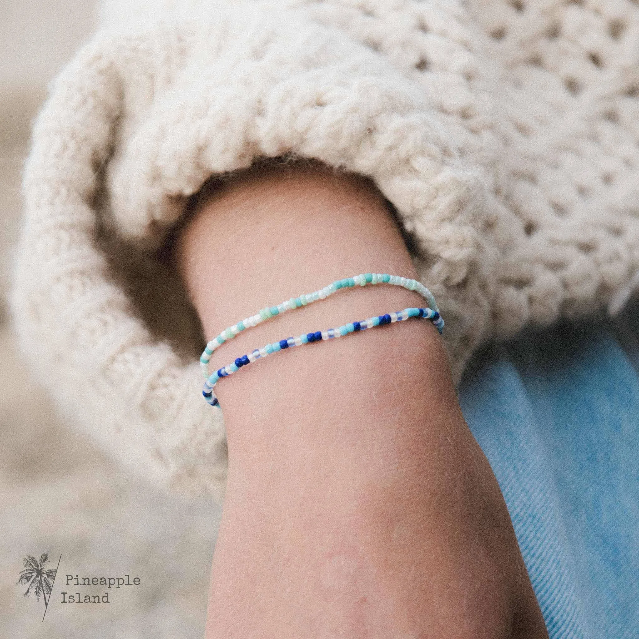 Alila Dainty Beaded Bracelet by Pineapple Island