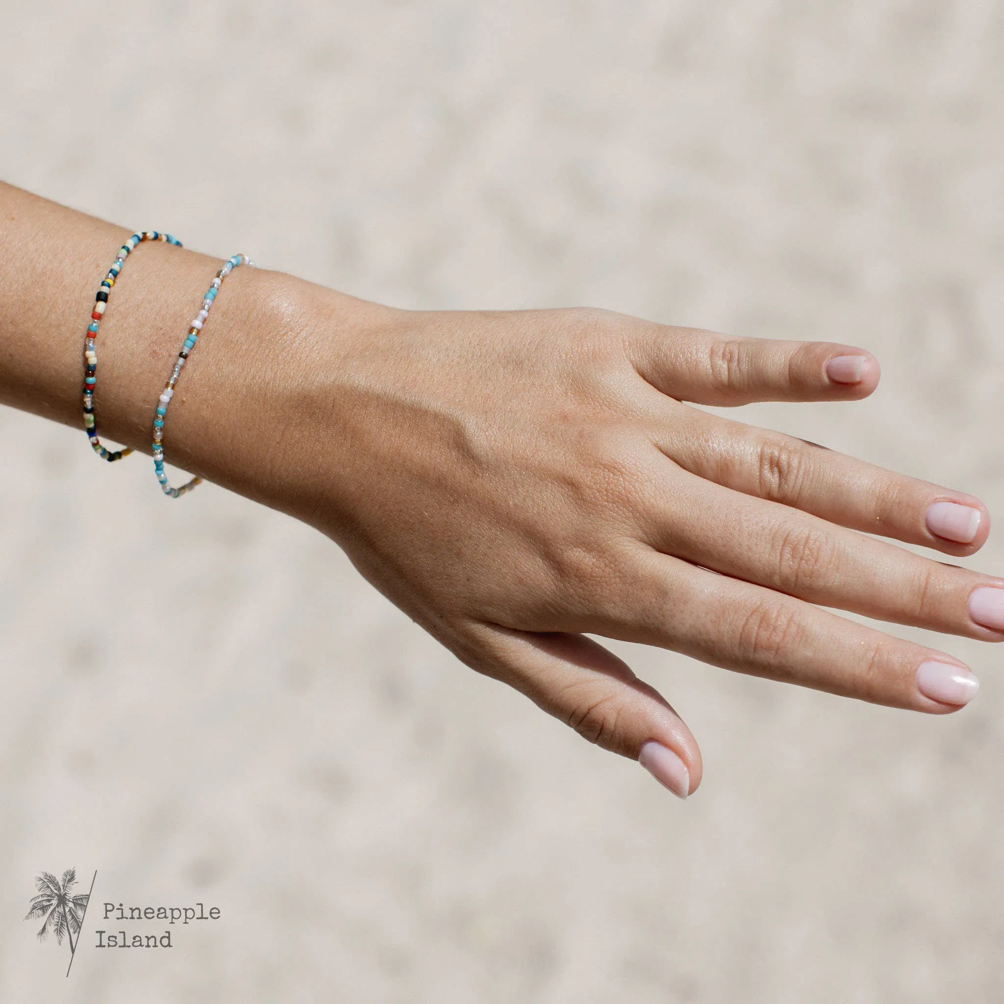 Alila Dainty Beaded Bracelet by Pineapple Island