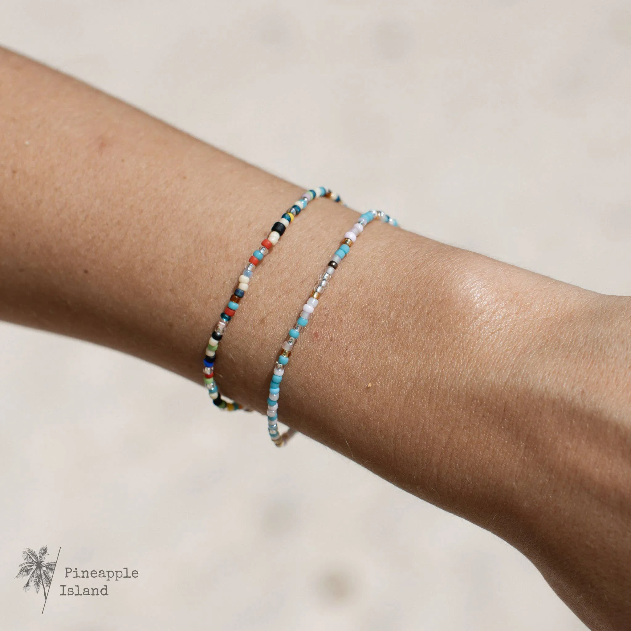 Alila Dainty Beaded Bracelet by Pineapple Island