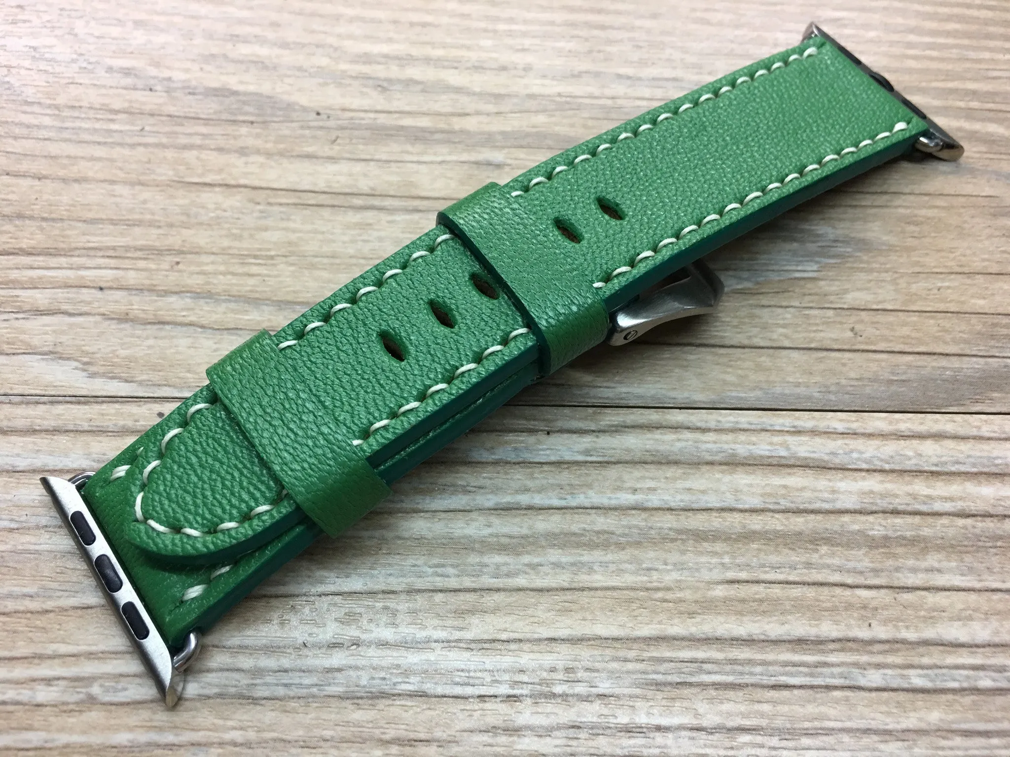 Apple Watch Band, Apple watch 38mm 40mm 42mm 44mm Series 1 2 3 4 Bambou Leather Watch band FREE SHIPPING
