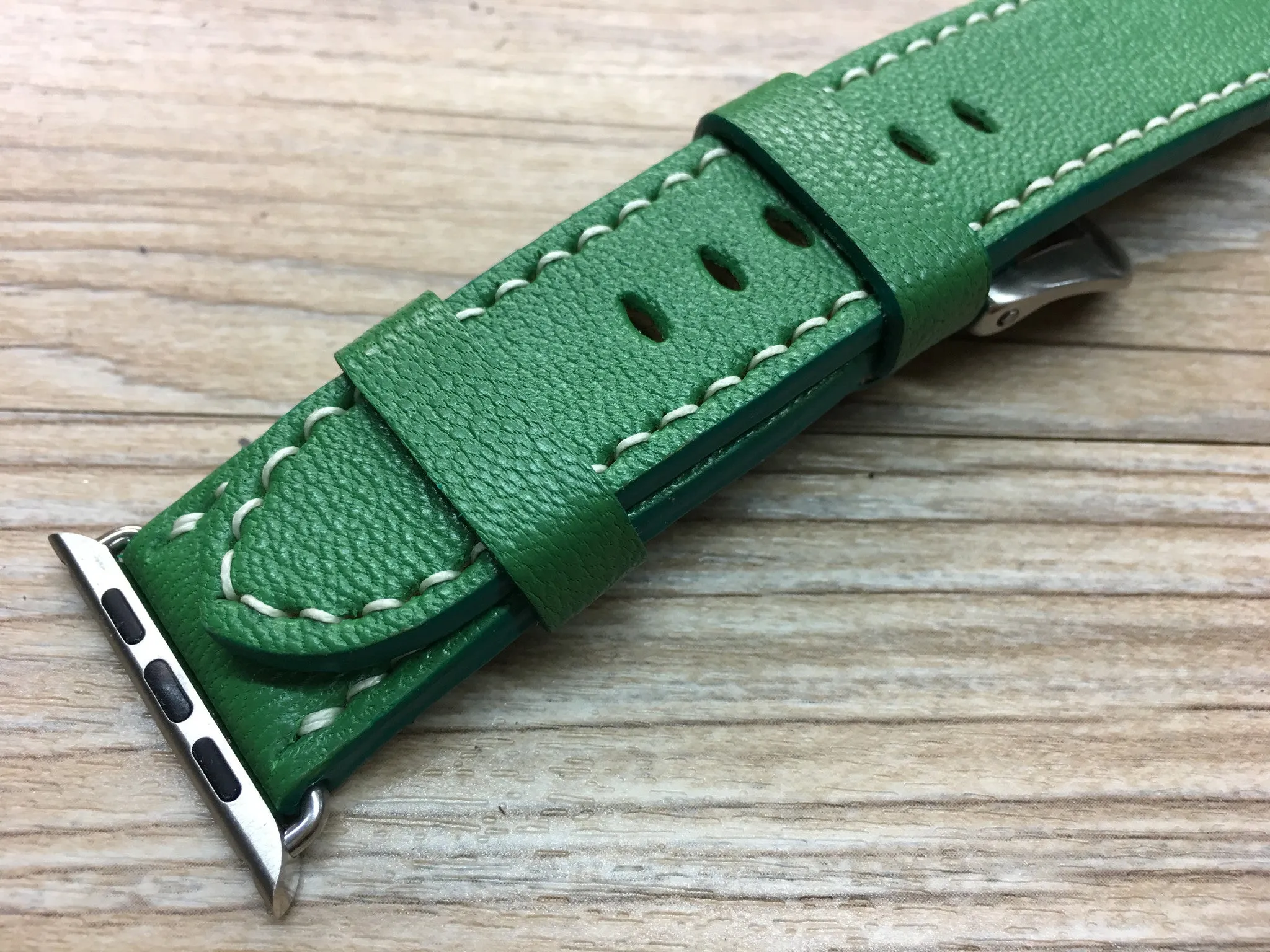 Apple Watch Band, Apple watch 38mm 40mm 42mm 44mm Series 1 2 3 4 Bambou Leather Watch band FREE SHIPPING