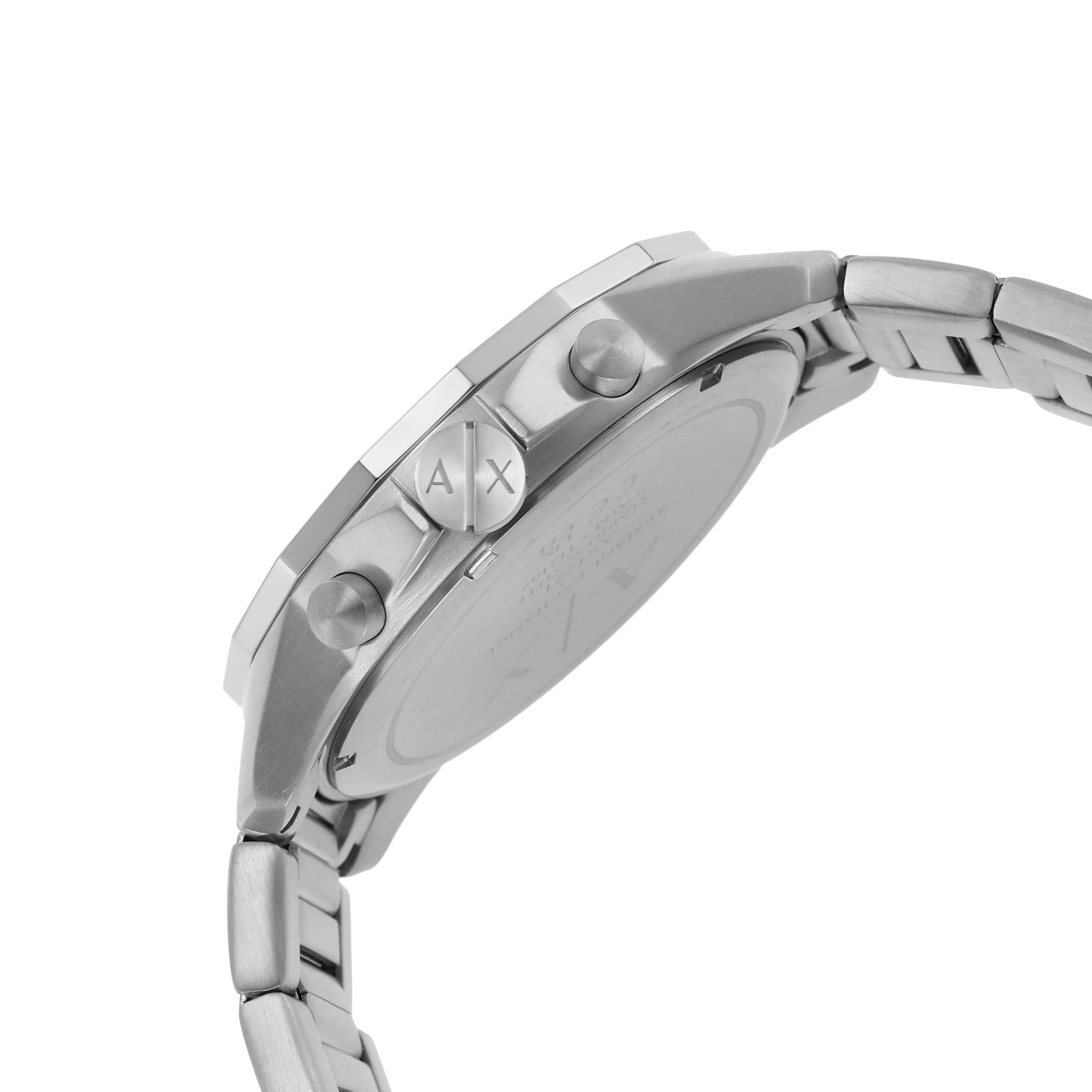 Armani Exchange Banks Black and Silver Men's Watch AX1720