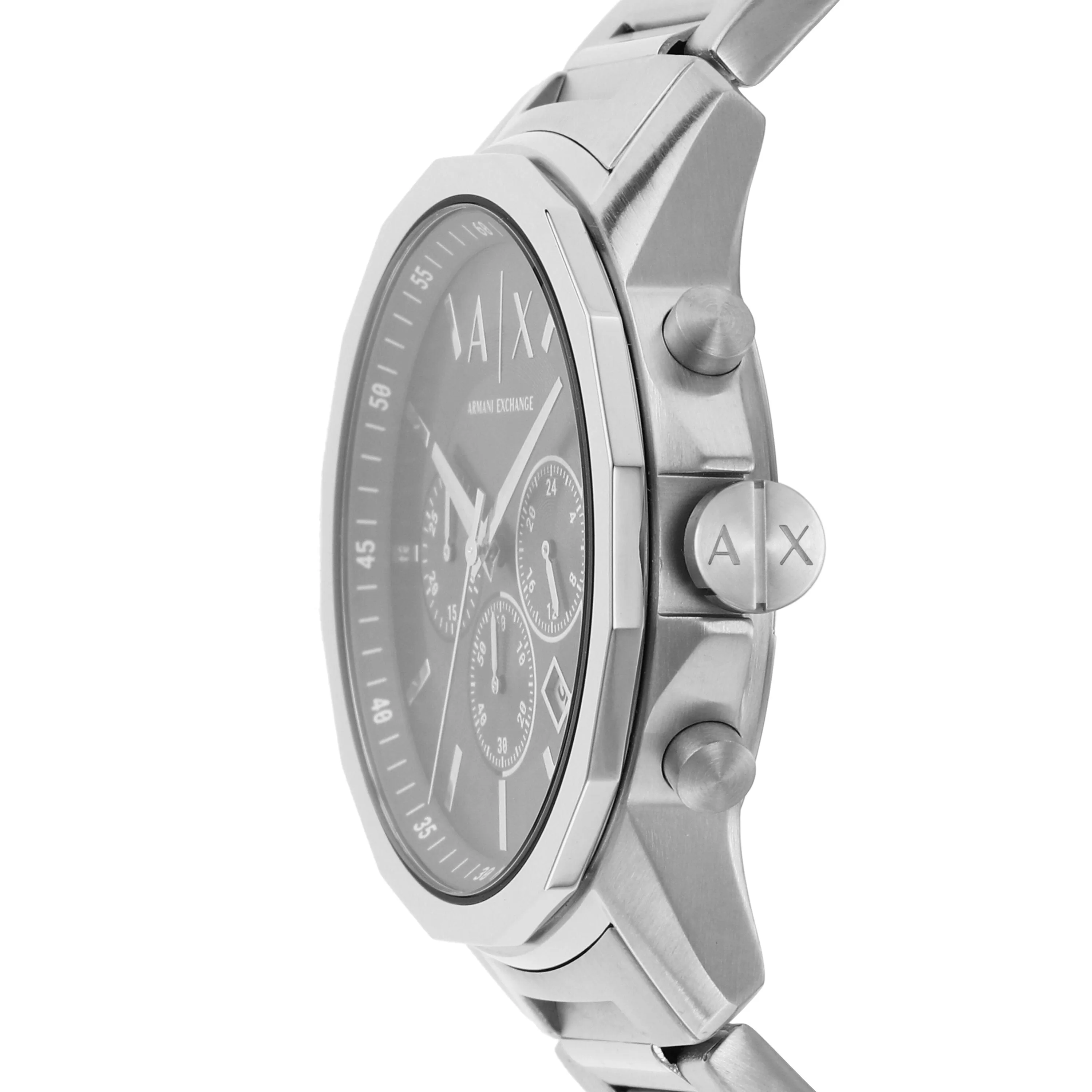 Armani Exchange Banks Black and Silver Men's Watch AX1720
