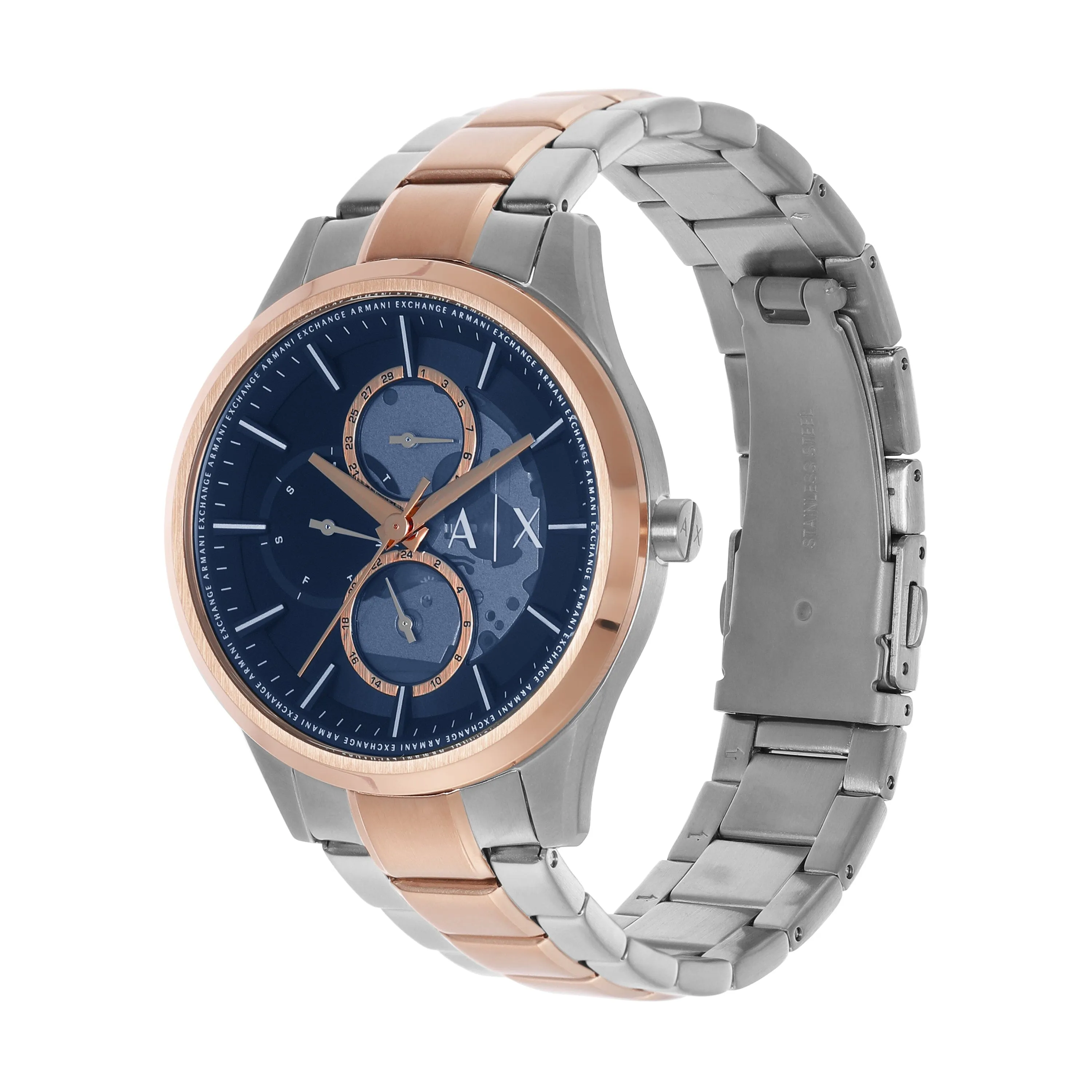 Armani Exchange Multifunction Two-Tone Stainless Steel Watch AX1874