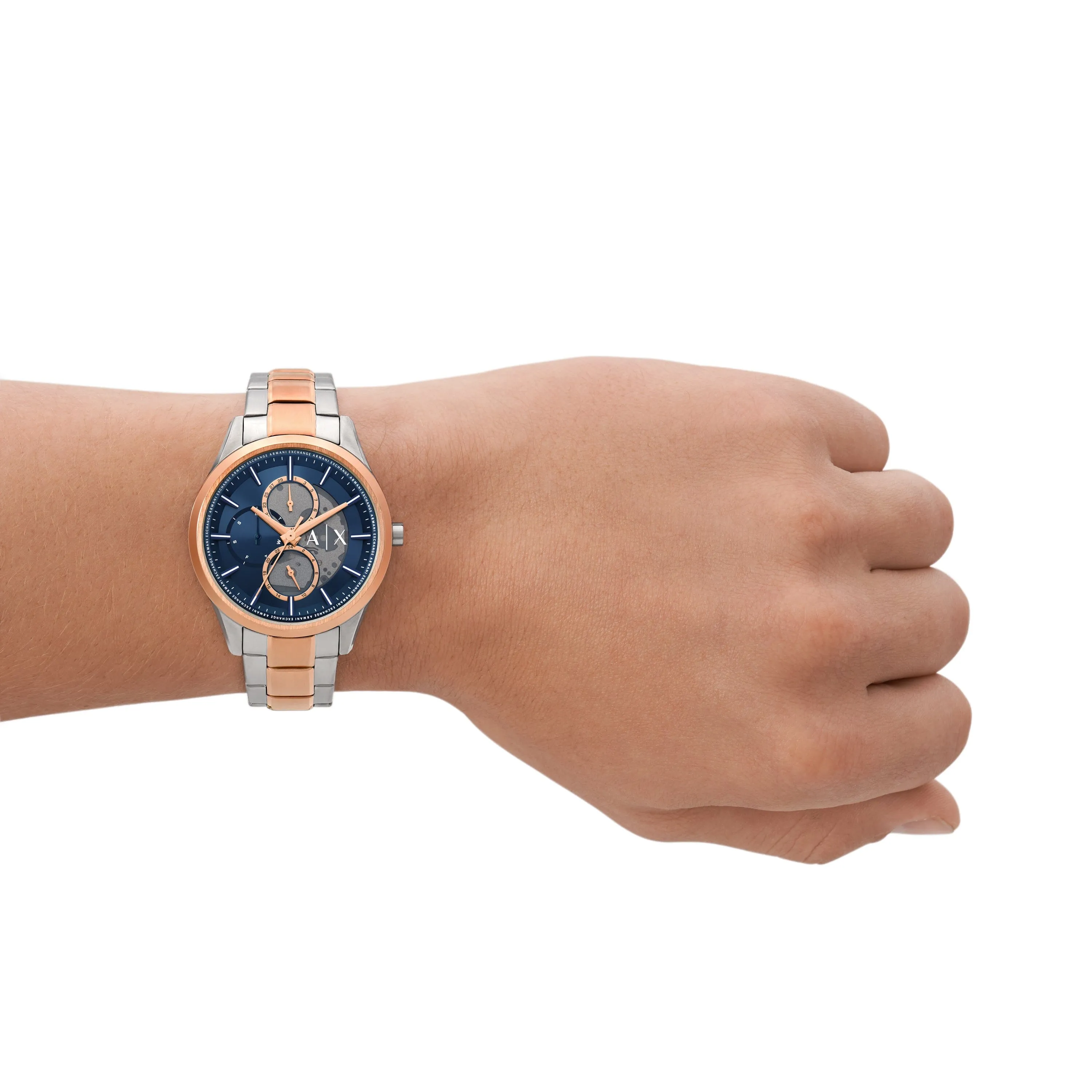 Armani Exchange Multifunction Two-Tone Stainless Steel Watch AX1874