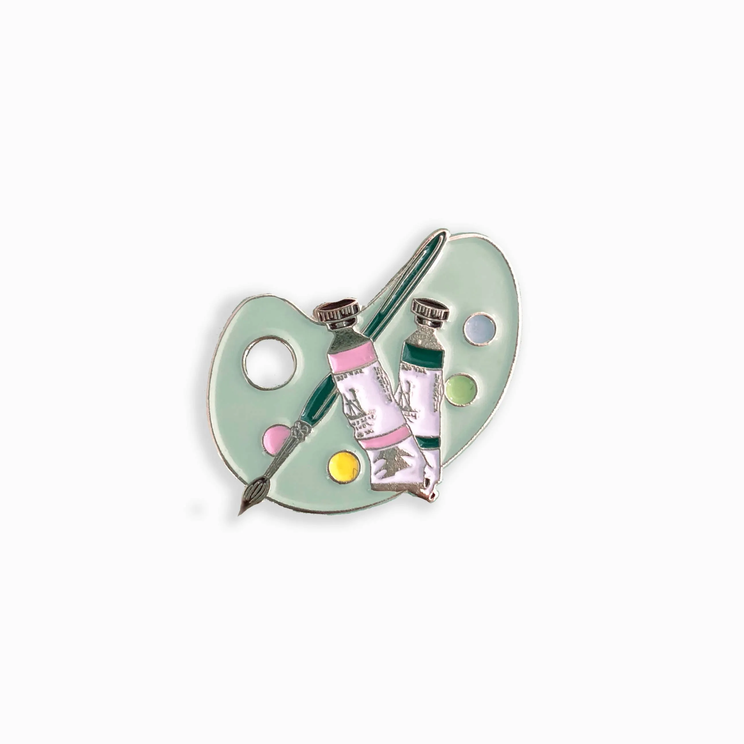 Artist Palette Enamel Pin