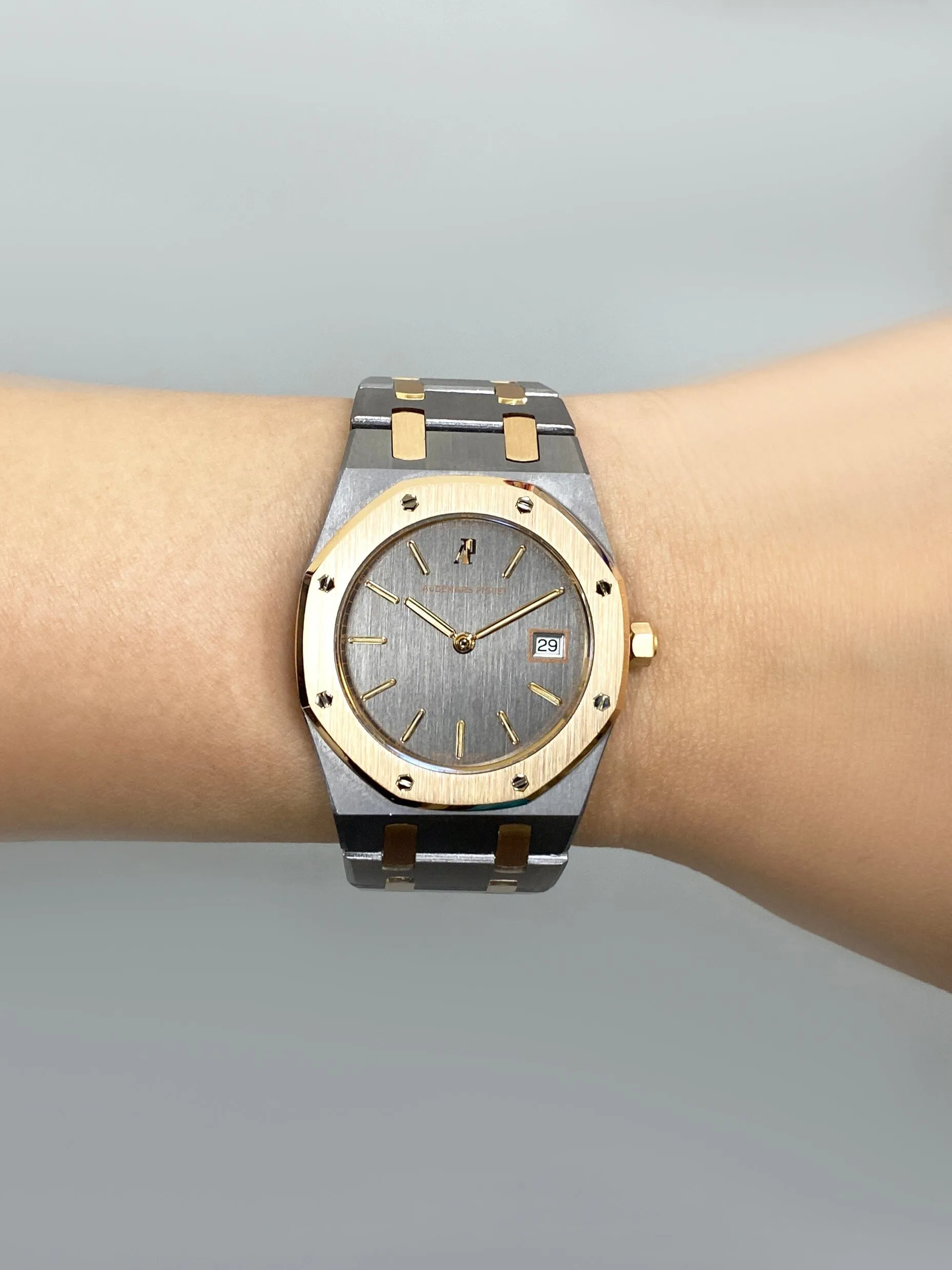 Audemars Piguet Royal Oak 56175TR Two-Tone Ladies Watch With Papers