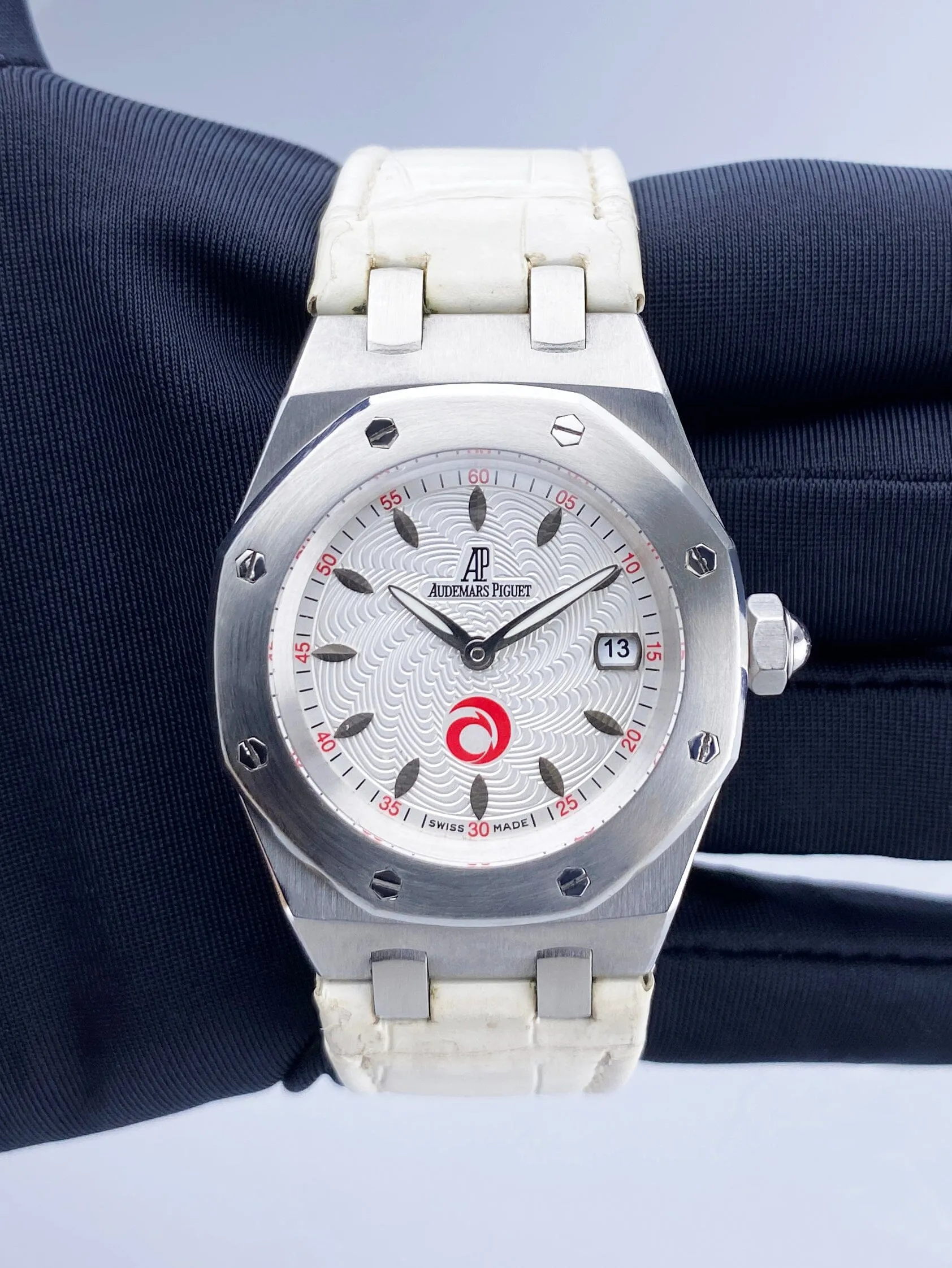Audemars Piguet Royal Oak 67610ST Alinghi Ladies Watch Box Papers