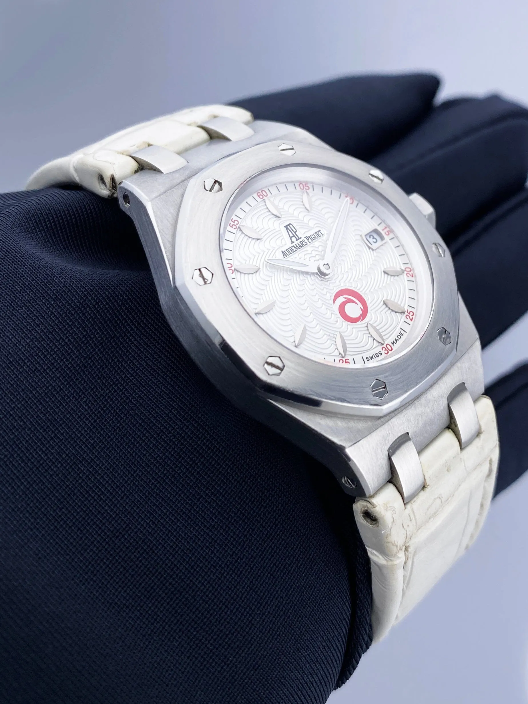 Audemars Piguet Royal Oak 67610ST Alinghi Ladies Watch Box Papers