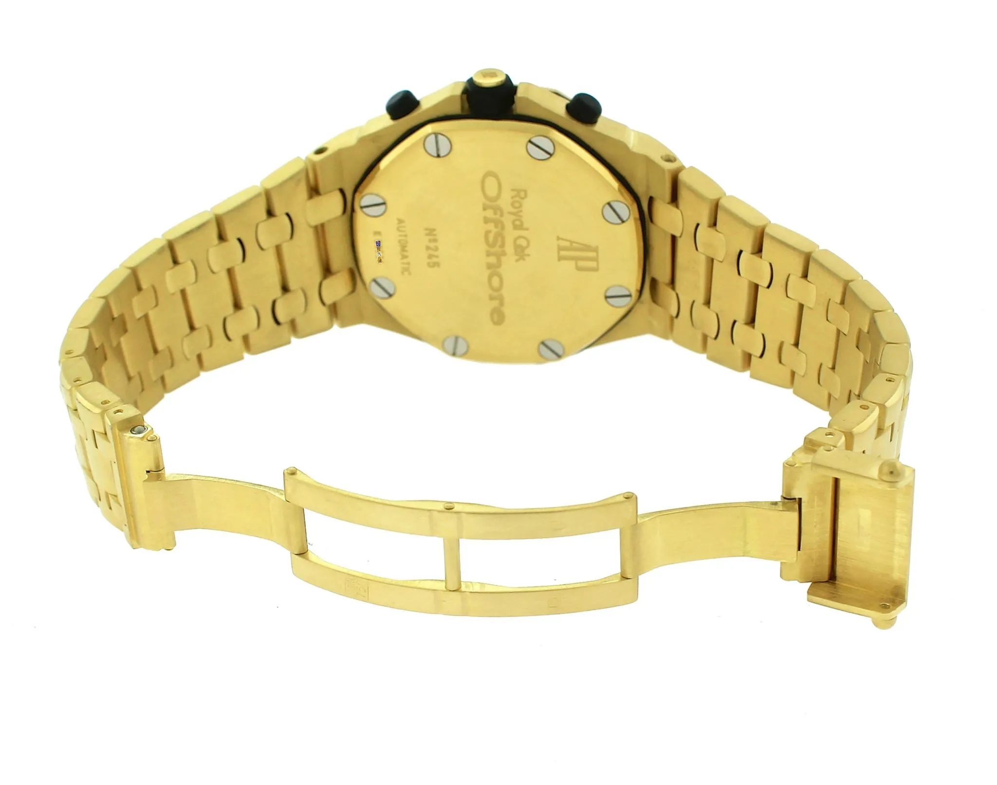 Audemars Piguet Royal Oak Offshore Yellow Gold Blue 42mm 25721BA.OO.1000BA.02.A