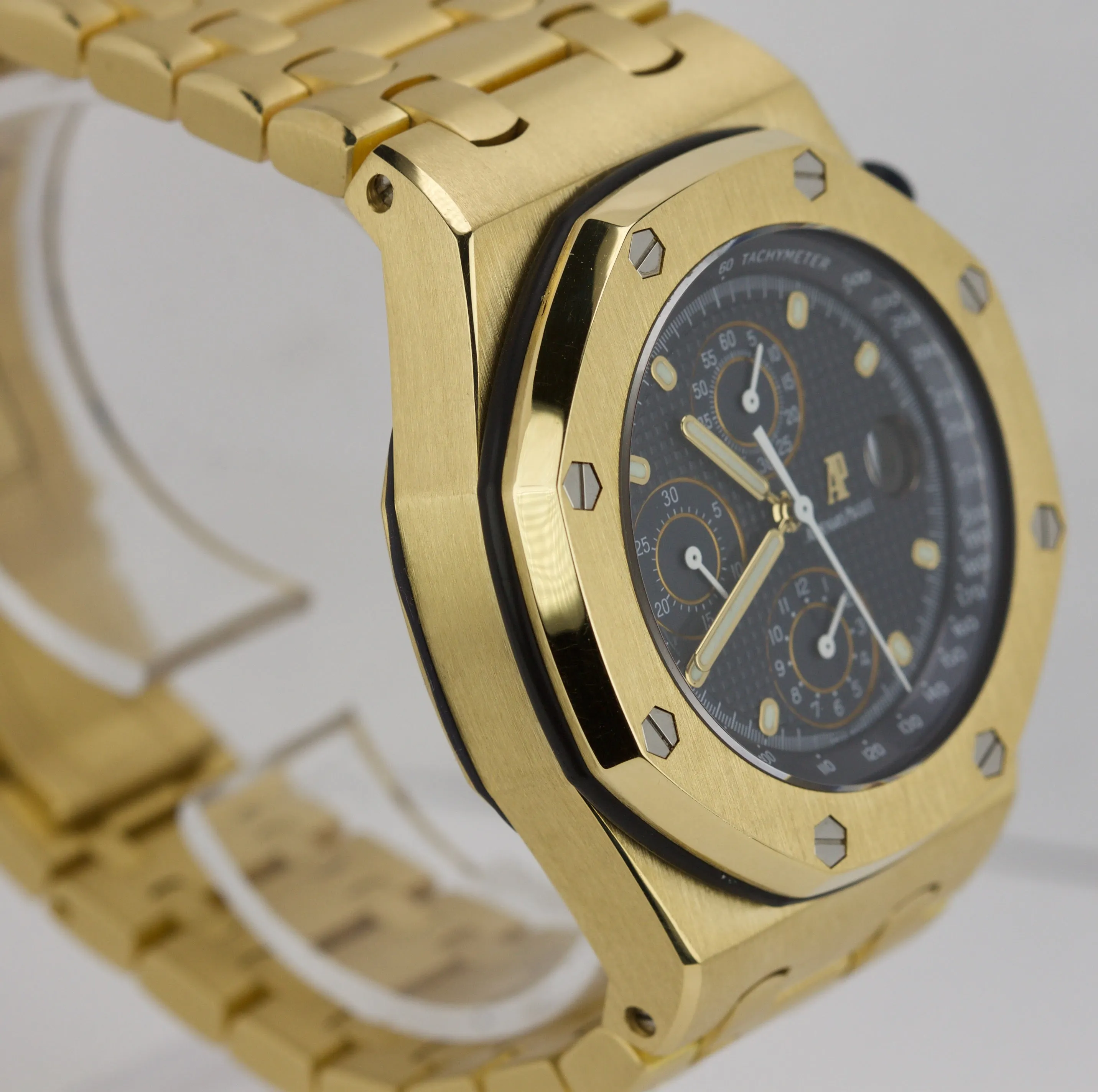 Audemars Piguet Royal Oak Offshore Yellow Gold Blue 42mm 25721BA.OO.1000BA.02.A