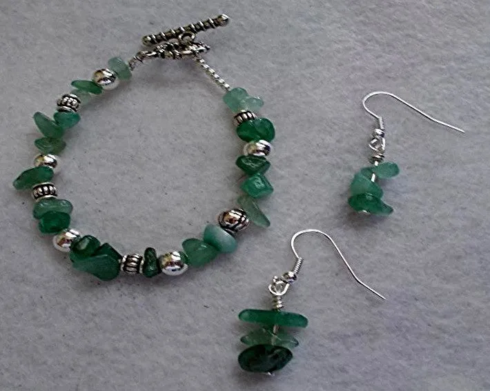 Aventurine Jewelry Set (special order - sold out)