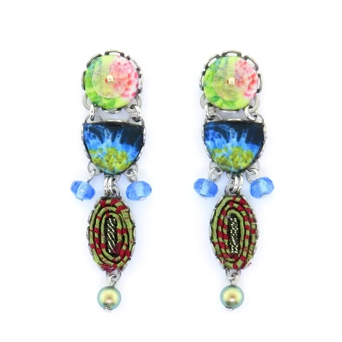 Ayala Bar Fiesta Green Earrings H1350