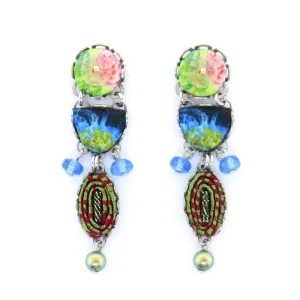 Ayala Bar Fiesta Green Earrings H1350
