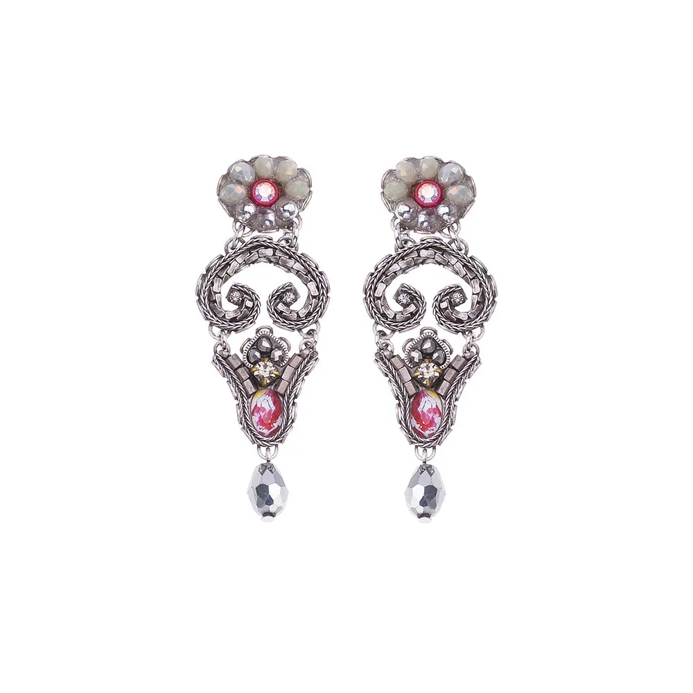 Ayala Bar Silver Odyssey Lamia Earrings
