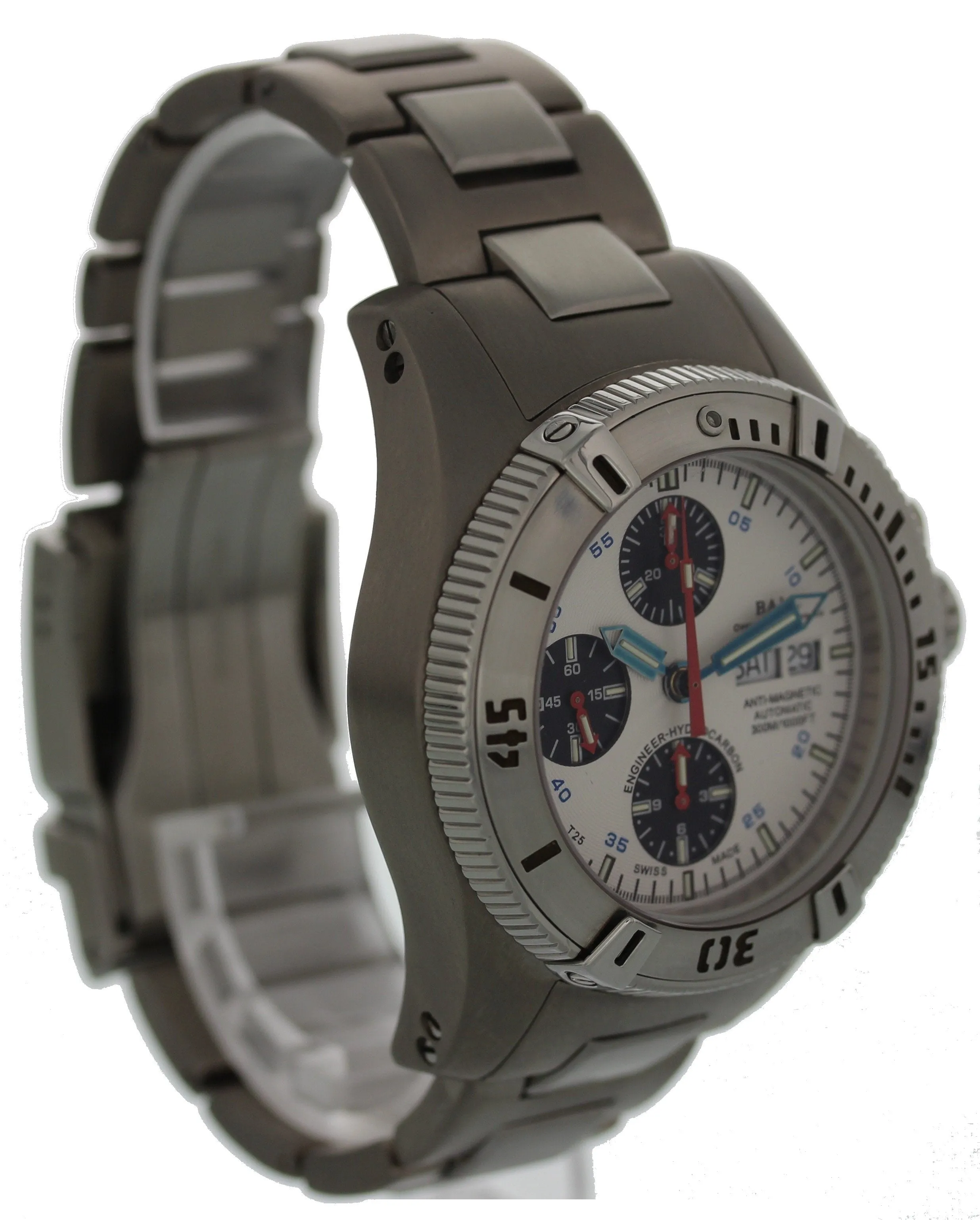 Ball Engineer Hydrocarbon DC1016A-SJ-WH Titanium Chronograph