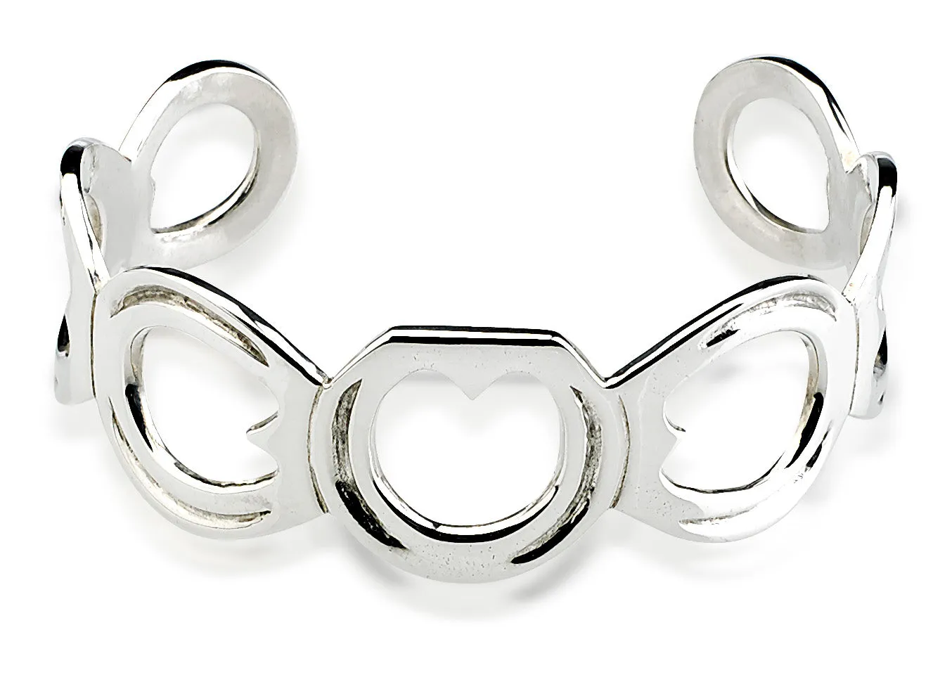 Bar Shoe Bracelet Multi, Sterling Silver