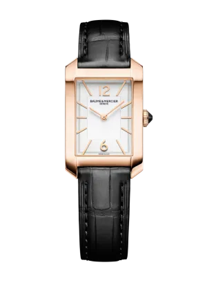 Baume & Mercier Hampton quartz 10752 18k Rose Gold