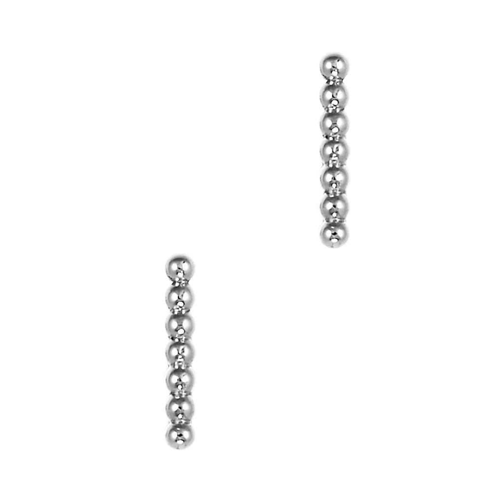 Beaded Bar Studs