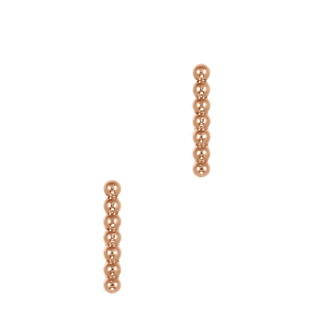 Beaded Bar Studs