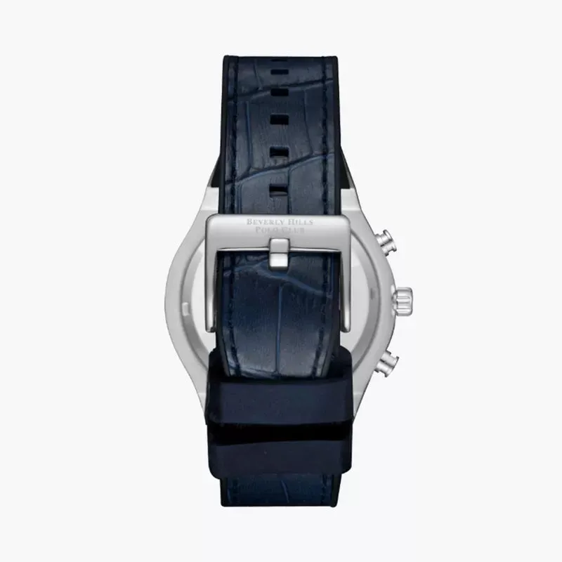 BEVERLY HILLS POLO CLUB Men's Multi Function Dark Blue Dial Watch 