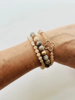 BL65 GLASS BRACELET SET