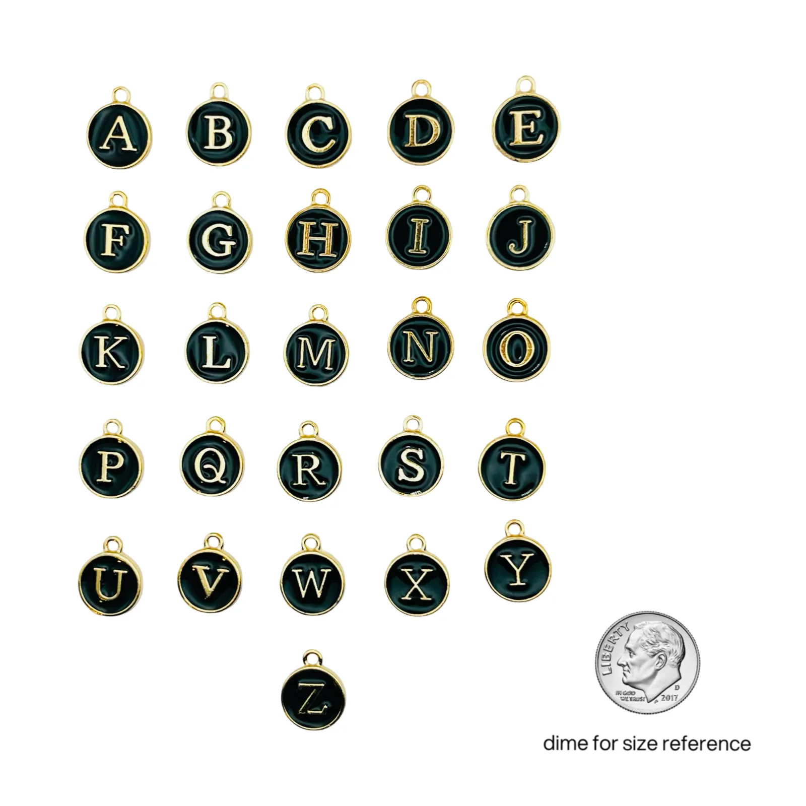Black Letter Charms