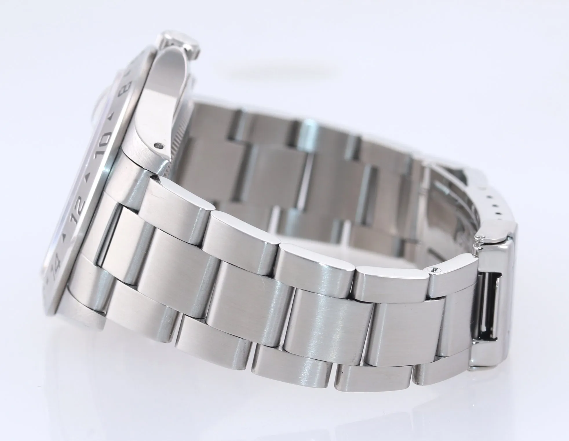 BOX PAPERS Rolex Explorer II 16570 Steel White Polar Date TRITIUM 40mm Watch
