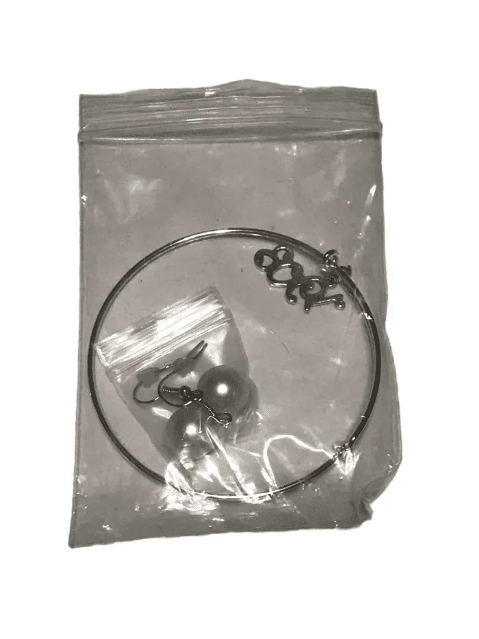 Bracelet & Earrings Set (028)