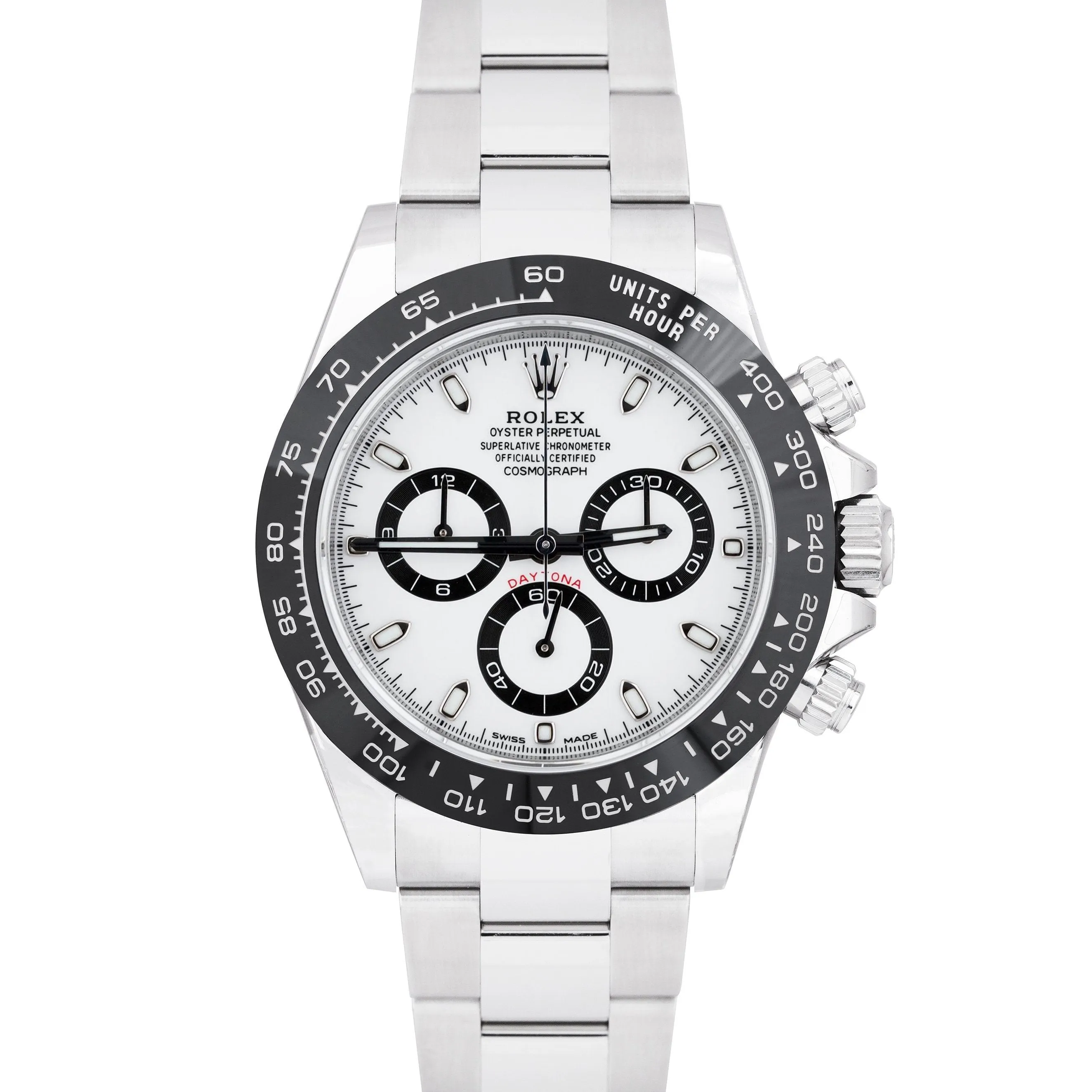BRAND NEW NOVEMBER 2021 Rolex Daytona Cosmograph PANDA Steel White 116500 LN B P
