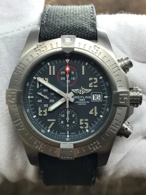 Breitling Avenger Chronograph Bandit E13383 Grey Dial Automatic Men's Watch