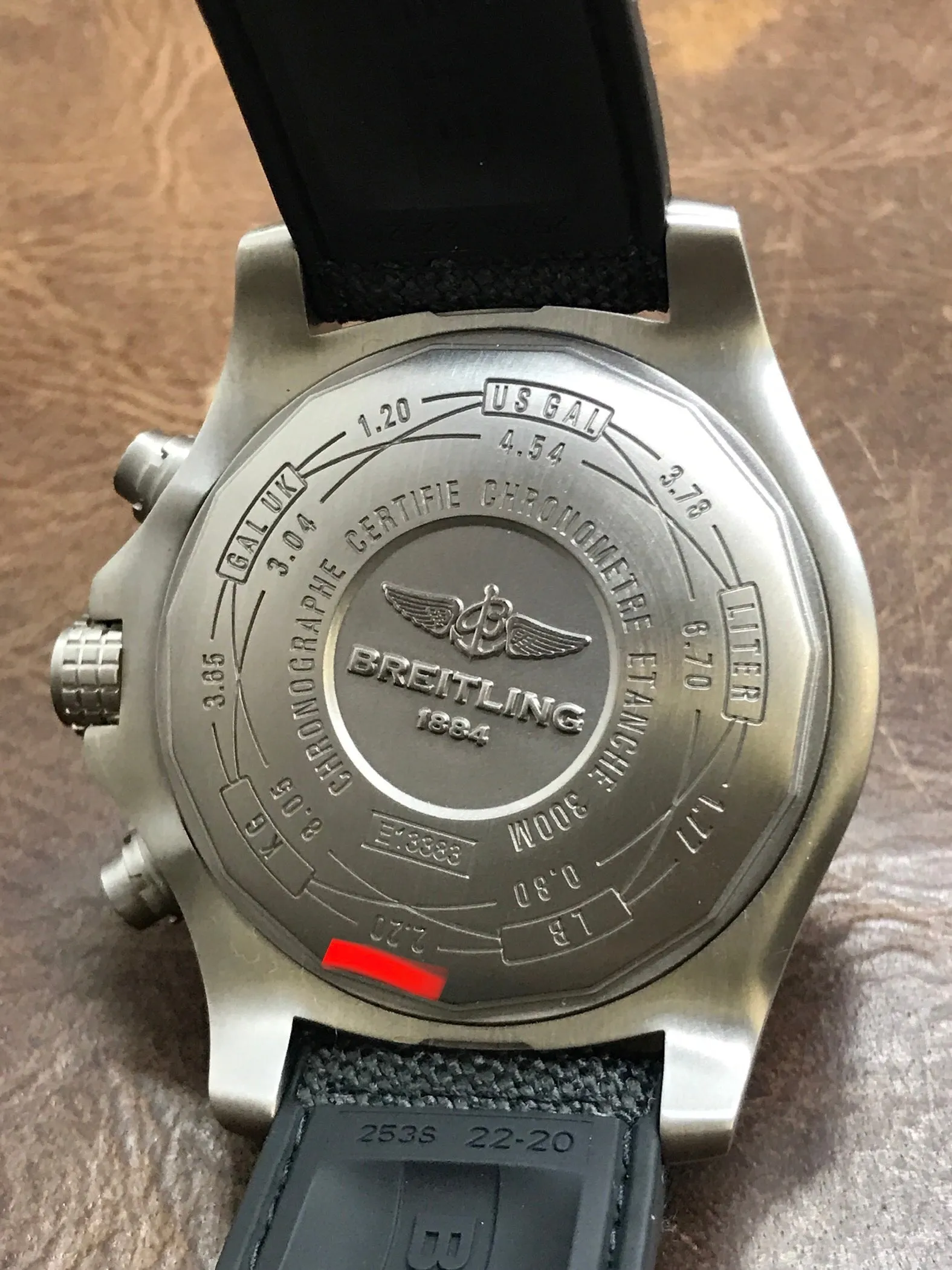 Breitling Avenger Chronograph Bandit E13383 Grey Dial Automatic Men's Watch