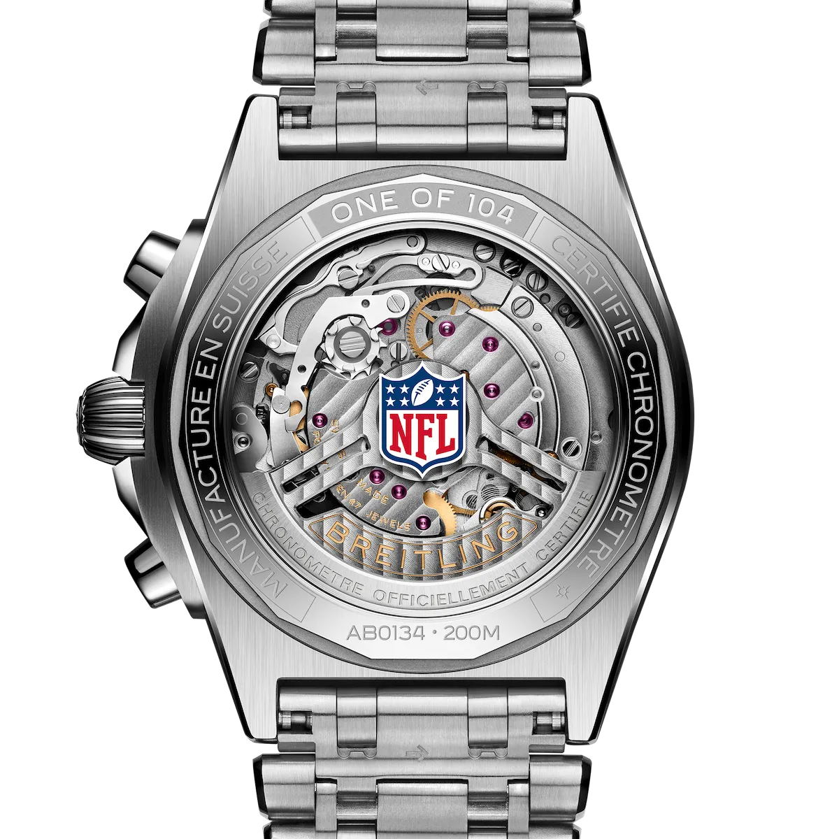 Breitling Chronomat B01 42 San Francisco 49ers NFL Edition AB01342B1K1A1