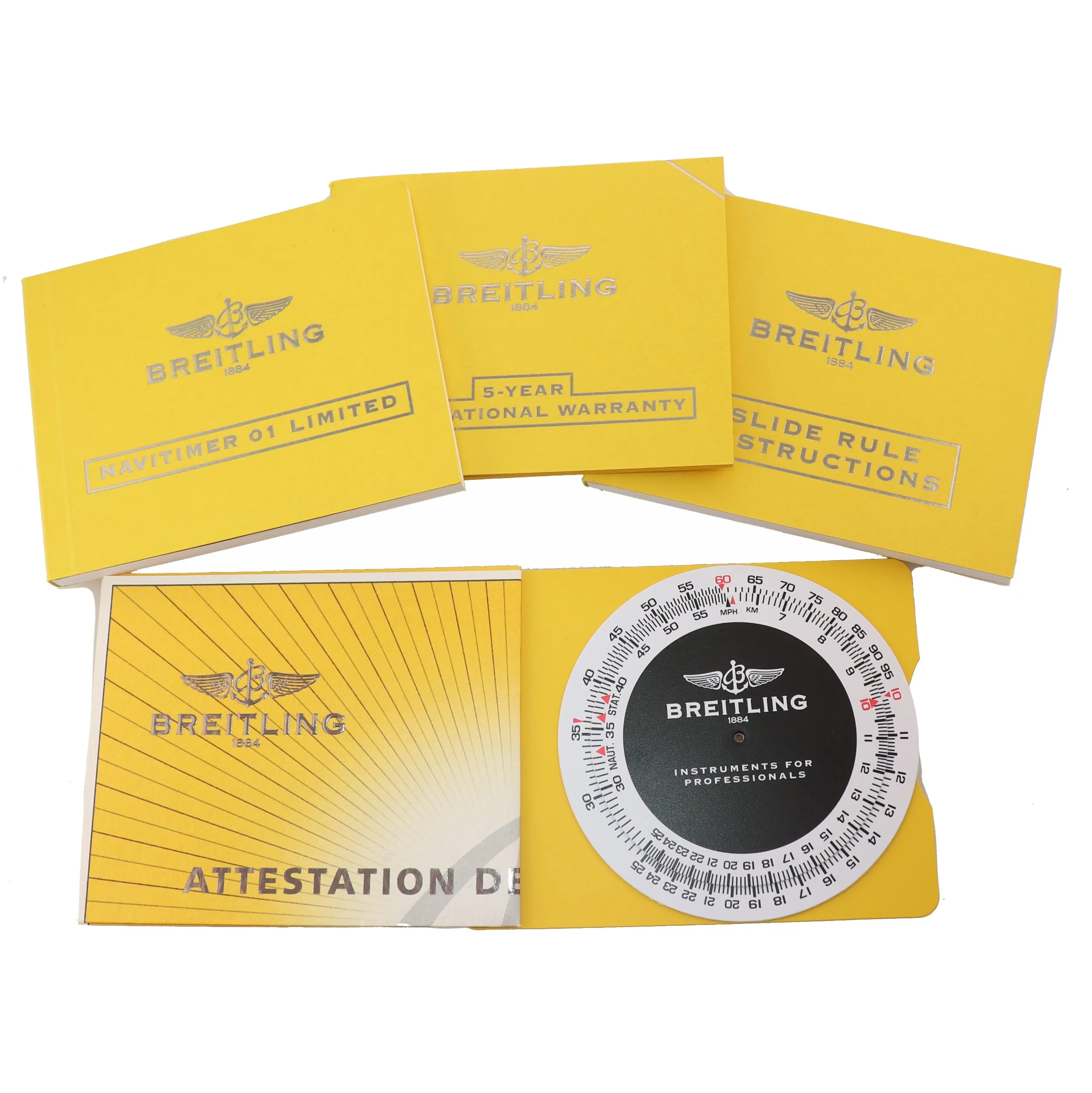 Breitling Navitimer 01 Automatic 43mm Steel Black Chronograph Watch AB012012