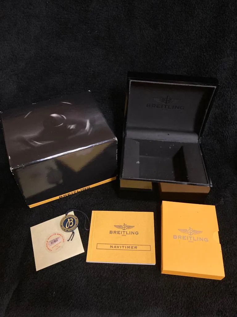 Breitling Navitimer 42 Mens Chronograph Stainless Steel Ref. A23322 Watch - Boxes & Papers