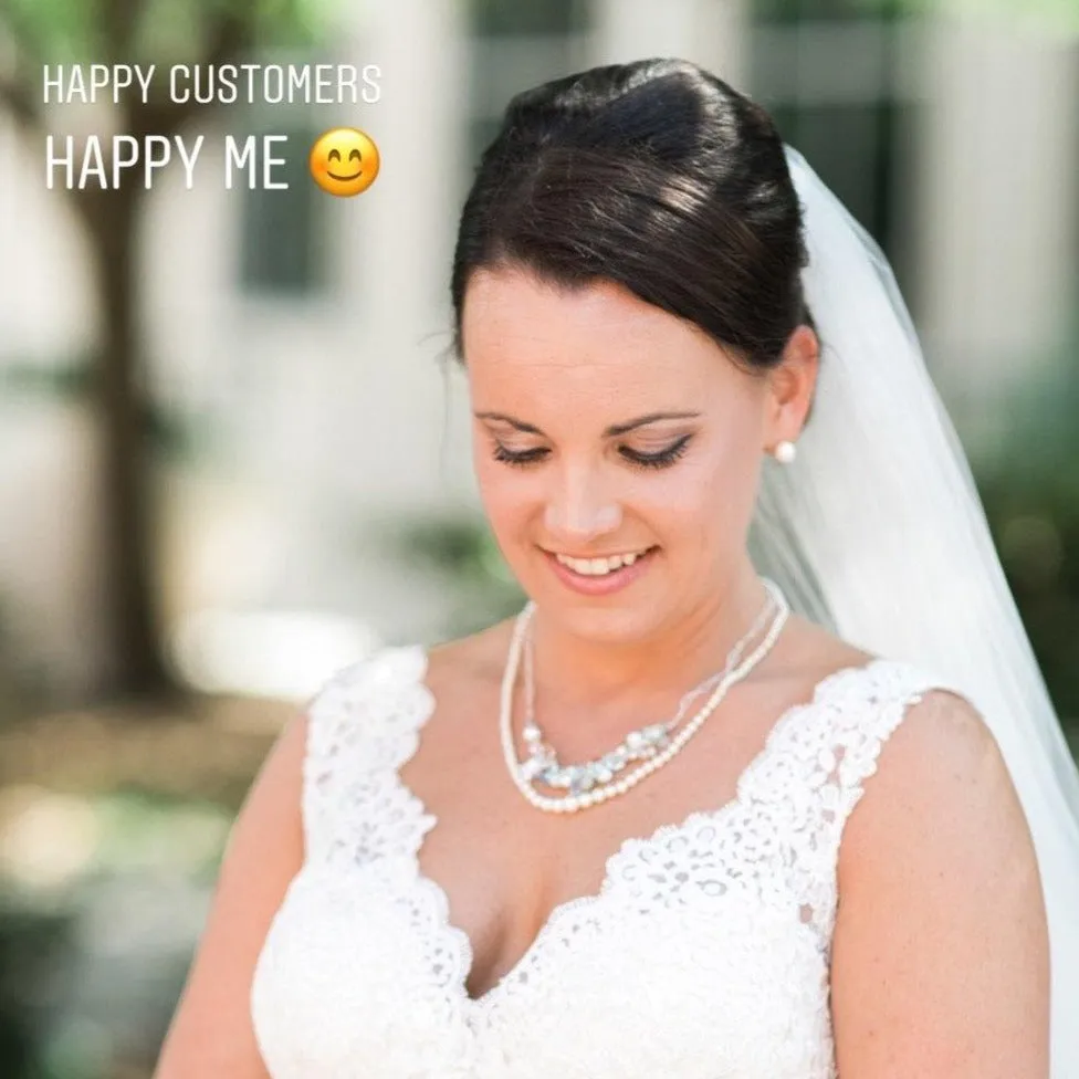 Bridal Custom Colors Jewelry Set