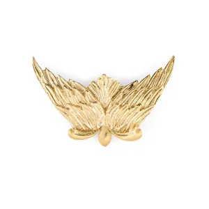 Buccellati L'air Du Temps Dove Wings Brooch 18k Gold Nina Ricci Vintage