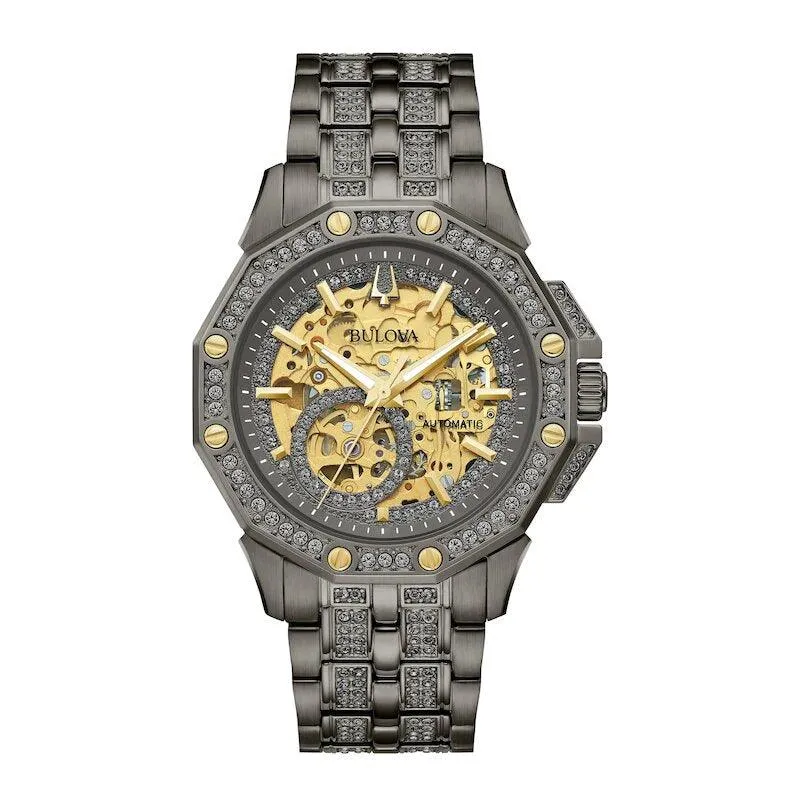 Bulova Crystal Automatic Men's Watch 98A293