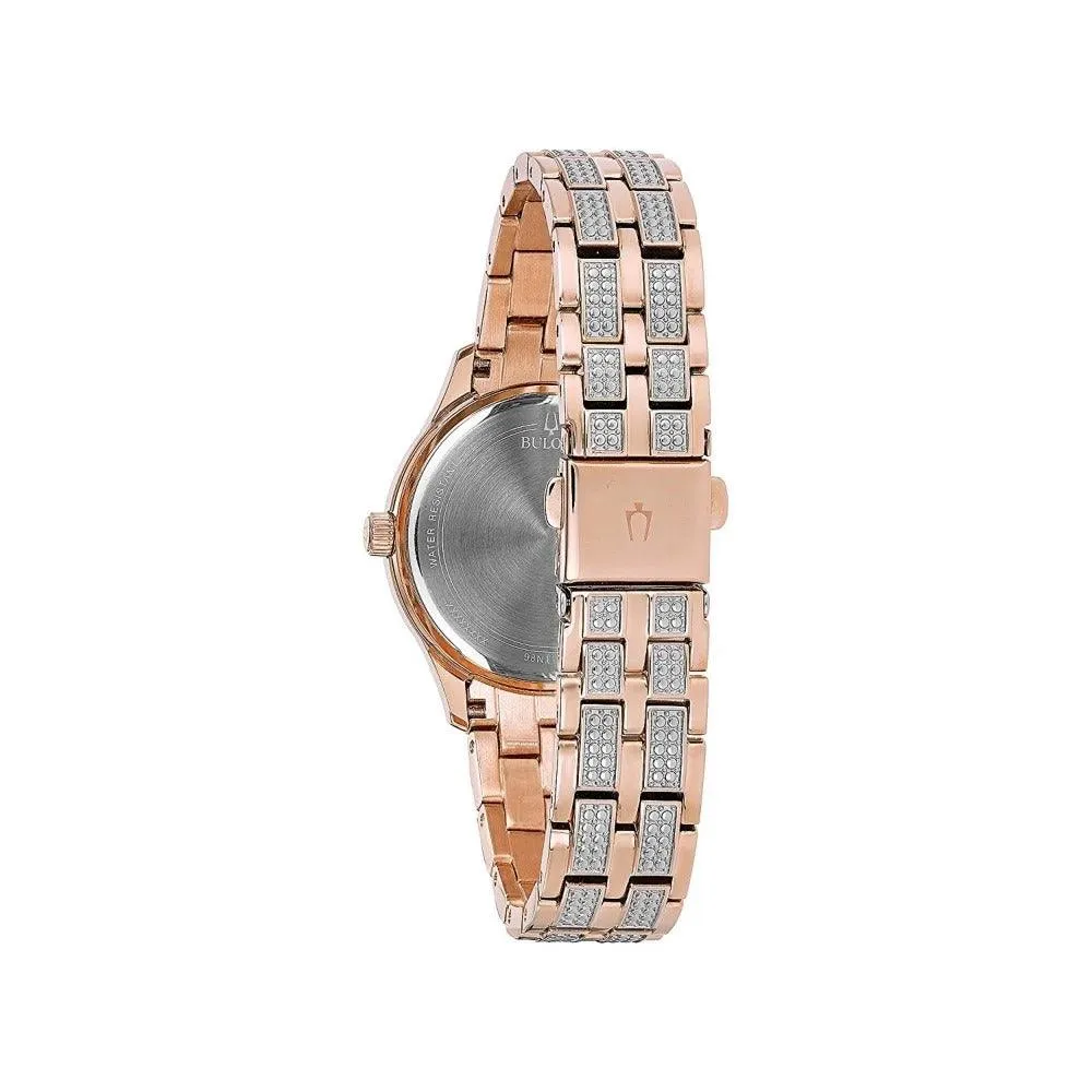 Bulova Crystal Quartz Women's Watch 98N113