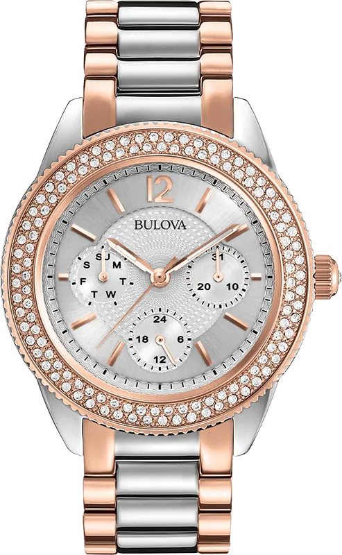 Bulova Crystal Women's Watch 98N100